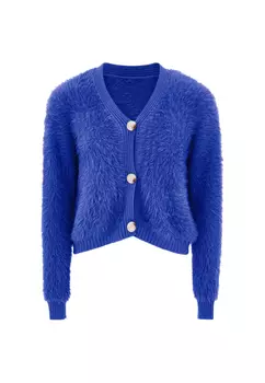 Толстовка Poomi Strickjacke, цвет Knigsblau