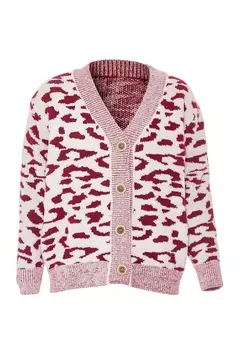 Толстовка Poomi Strickjacke, розовый