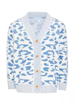 Толстовка Poomi Strickjacke, синий