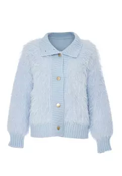 Толстовка Poomi Strickjacke, синий