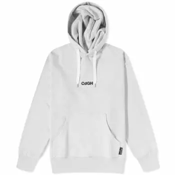 Толстовка Popover с вышитым логотипом Comme Des Garons Homme, серый