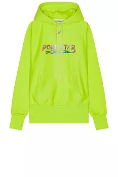 Толстовка "Порнозвезда" Advisory Board Crystals, neon green