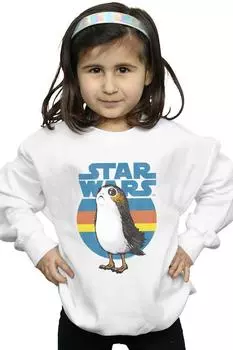 Толстовка «Последний джедай-порг» Star Wars, белый
