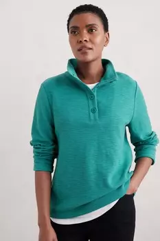 Толстовка «Последняя лодка» Seasalt Cornwall, синий