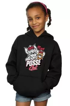 Толстовка Posse Cat Tom & Jerry, черный