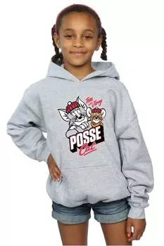 Толстовка Posse Cat Tom & Jerry, серый