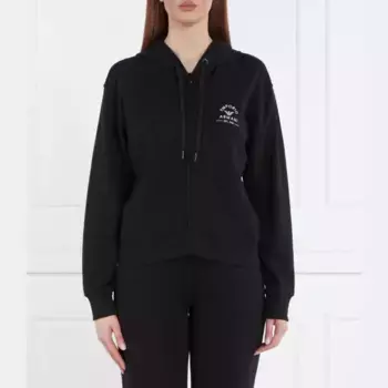 Толстовка повседневного кроя для отдыха Emporio Armani, черный