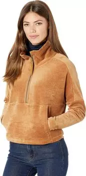 Толстовка Prana Escambia 1/2 Zip, кэмел