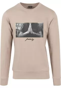 Толстовка PRAY CREWNECK Mister Tee, земля