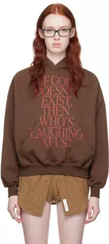 Толстовка Praying Brown Whos Laughing