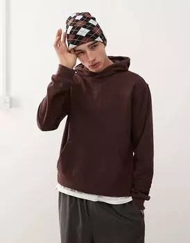 Толстовка Pre-Loved коричневого цвета adidas Originals