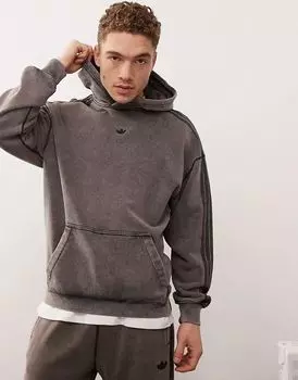 Толстовка Premium Essentials черного цвета adidas Originals