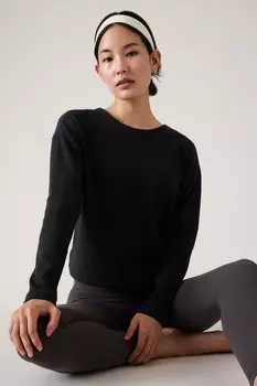 Толстовка Presence с декоративной изюминкой Athleta, черный