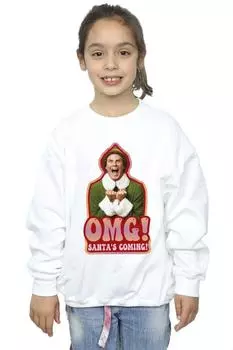 Толстовка «Приход Санты» Elf, белый