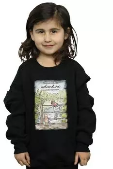 Толстовка «Приключения Винни-Пуха» Disney, черный