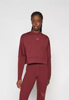 Толстовка PRIMA CREW TOP Nike Performance, темно-красный