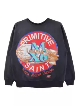 Толстовка Primitive SAINT MXXXXXX, черный