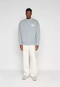 Толстовка Printed Crew Terry Unisex YOURTURN, цвет dark grey