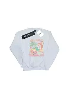 Толстовка «Привет Русалочке от Атлантики» Disney, белый