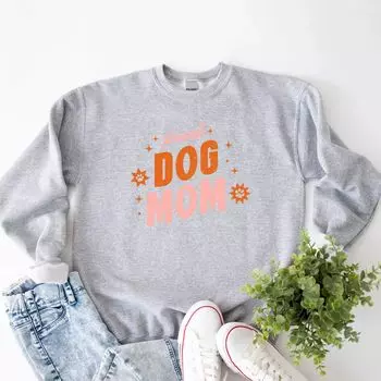 Толстовка Proud Dog Mom Simply Sage Market