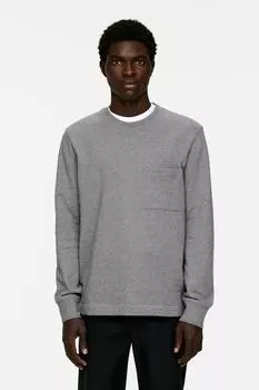 Толстовка прямого покроя Arket, серый