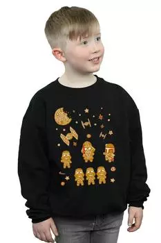 Толстовка «Пряничная империя» Star Wars, черный