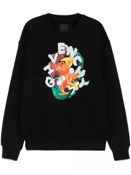Толстовка Psychedelic Givenchy, черный