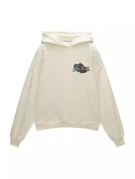 Толстовка Pull&Bear, экрю