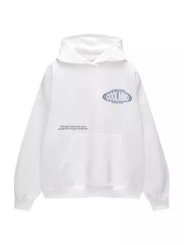 Толстовка Pull&Bear, белый