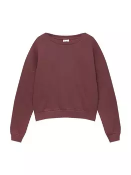 Толстовка Pull&Bear, бургундия