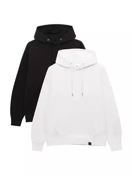 Толстовка Pull&Bear, черно-белый