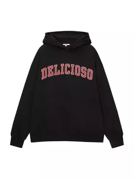 Толстовка Pull&Bear, черный