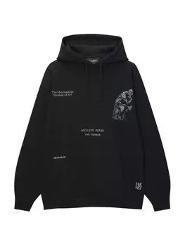 Толстовка Pull&Bear, черный
