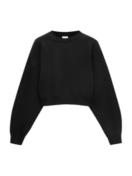 Толстовка Pull&Bear, черный