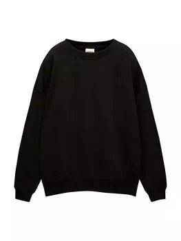 Толстовка Pull&Bear, черный