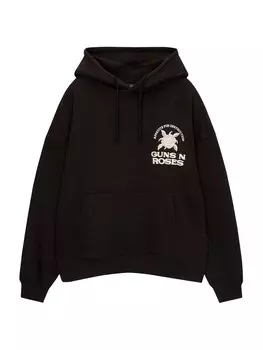 Толстовка Pull&Bear, черный