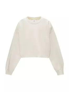 Толстовка Pull&Bear, цвет Pastel yellow