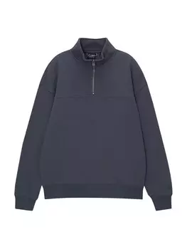 Толстовка Pull&Bear, цвет Sapphire