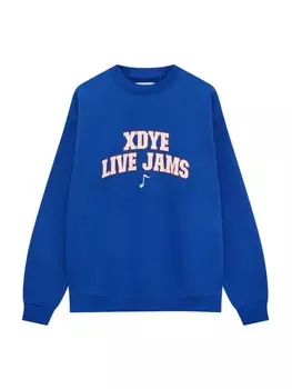 Толстовка Pull&Bear, королевский синий