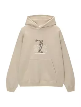 Толстовка Pull&Bear, кремовый