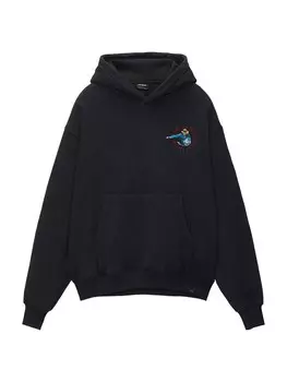 Толстовка Pull&Bear, пятнистый черный