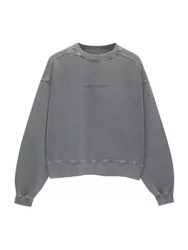 Толстовка Pull&Bear, серый