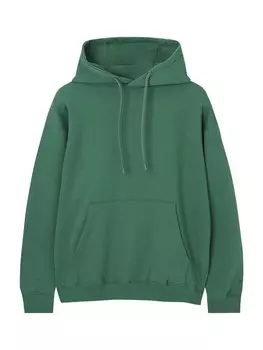 Толстовка Pull&Bear, темно-зеленый