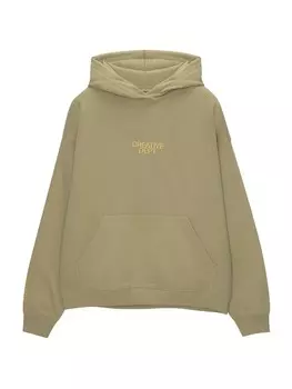 Толстовка Pull&Bear, зеленый