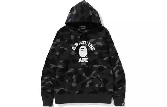 Толстовка-пуловер BAPE Color Camo College A Bathing Ape, красный