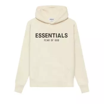 Толстовка-пуловер для детей Fear of God Essentials Buttercream