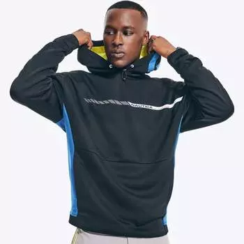 Толстовка-пуловер Nautica Big & Tall Competition, цвет true black