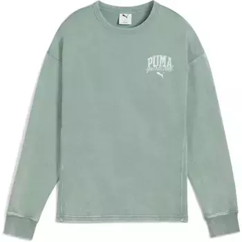 Толстовка Puma Class Comfort Washed, зеленый