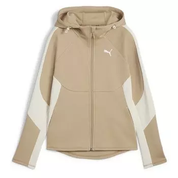 Толстовка Puma Evostripe Full Zip, бежевый