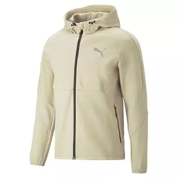 Толстовка Puma Evostripe Full Zip, бежевый